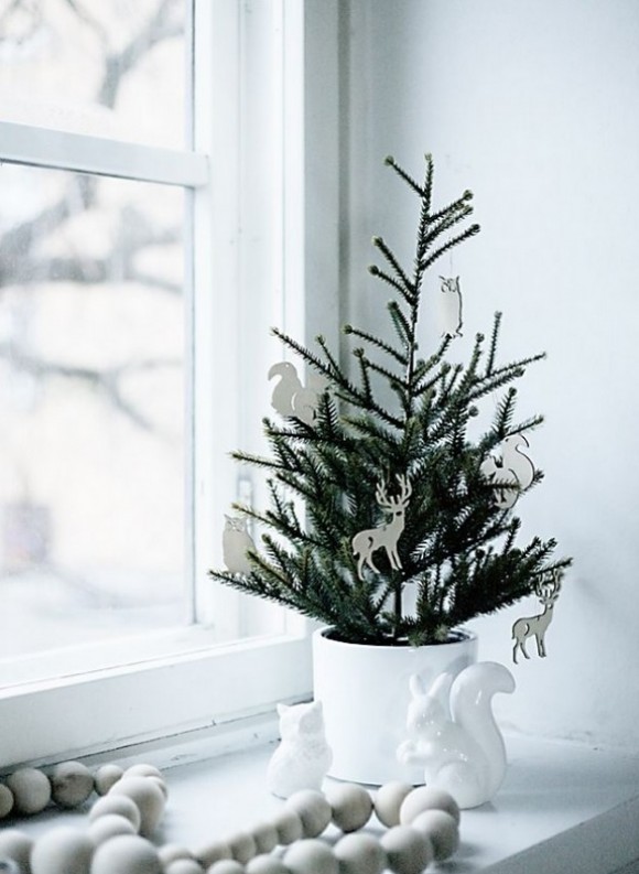 Mini árboles de navidad